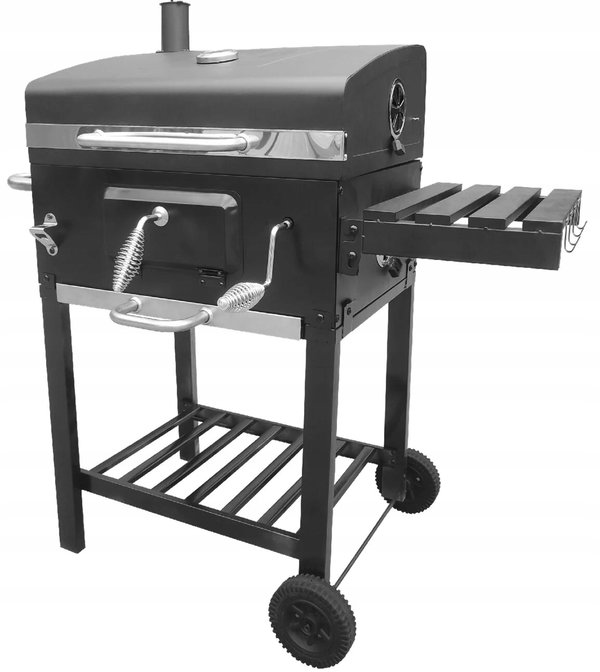 Grill węglowy BOTTARI BGRS01C z kominem 58 x 42 cm