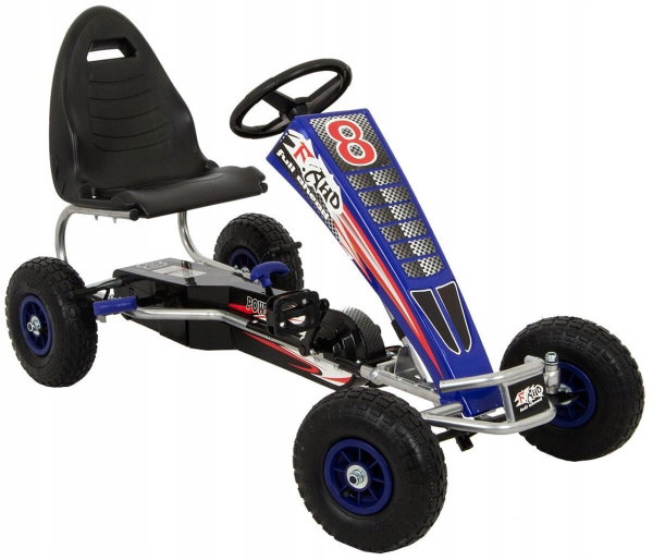 Gokart na pedały ENERO 14 Niebieski
