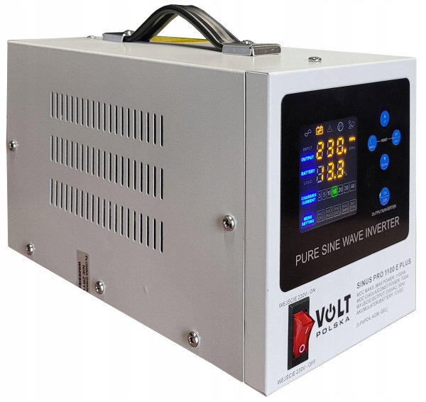 Zasilacz UPS VOLT Sinus Pro 1100 E Plus 12V 1100VA 700W