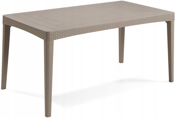 Stół KETER Girona Flat Wicker 160 x 90 x 74 cm