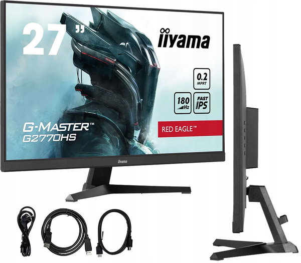 Monitor IIYAMA G-Master G2470HS-B1 23.8" 1920x1080px IPS 180Hz 0.2 ms