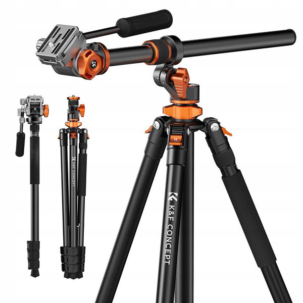 Statyw K&F CONCEPT T254A7 z głowicą FH-03