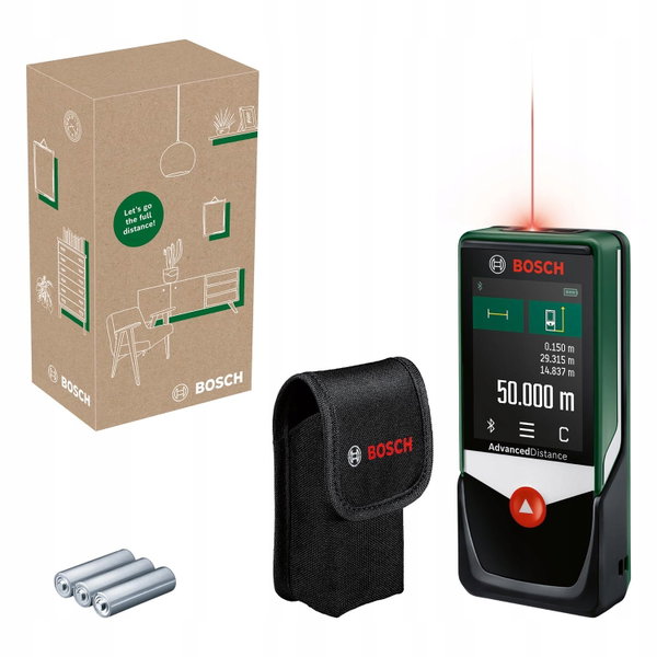 Dalmierz laserowy BOSCH AdvancedDistance 50C 06036722Z0