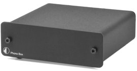 PRZEDWZMACNIACZ GRAMOFONOWY MM MC (DC) PRO-JECT PHONOBOX CZARNY