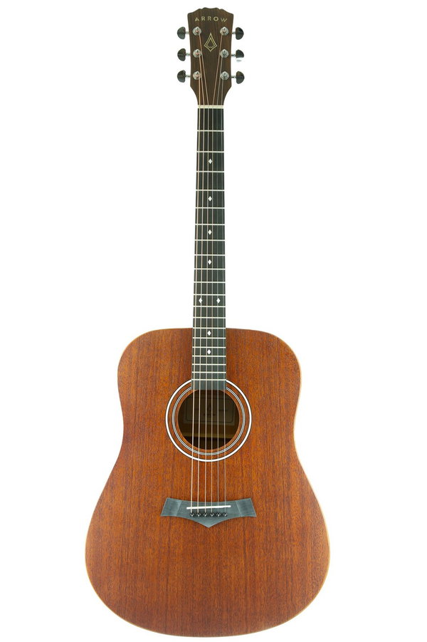 Gitara akustyczna ARROW Raw Series Mahoń
