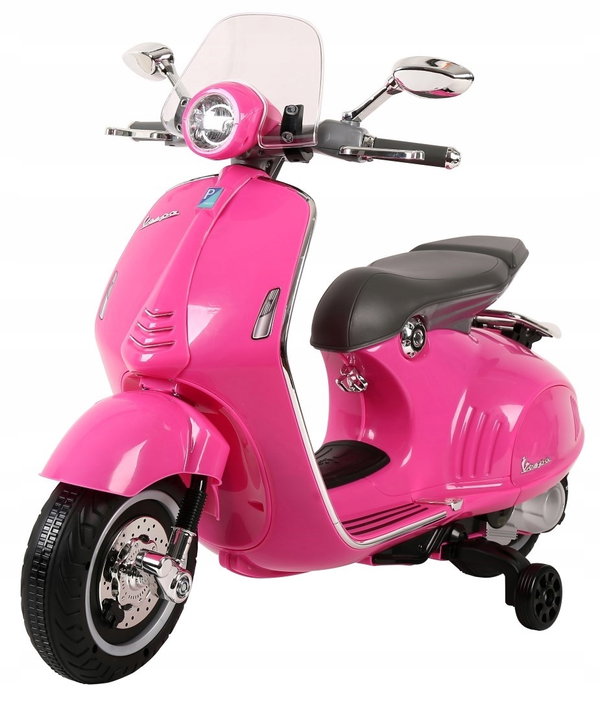 Motorek elektryczny SUN BABY Scooter Vespa Różowy