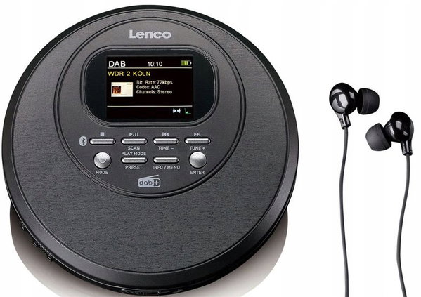 Discman LENCO CD-500BK Czarny