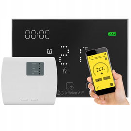 Regulator programowalny GEMINI Black WiFi