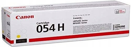 Toner CANON 054 H Żółty