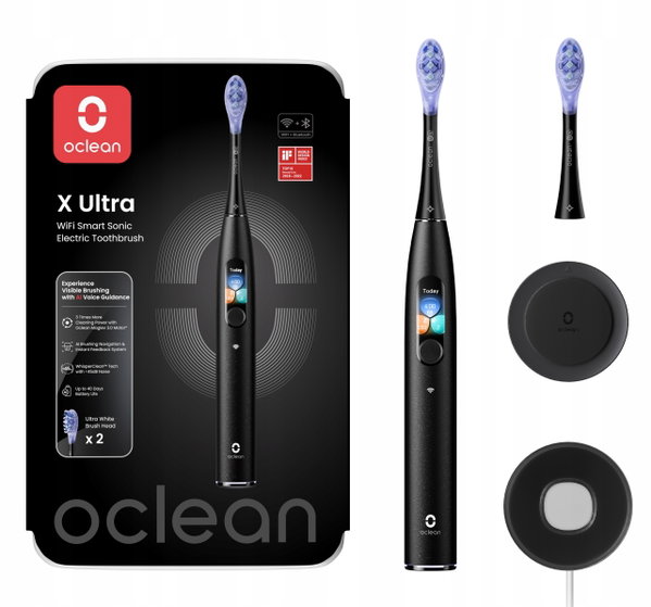 SZCZOTECZKA SONICZNA OCLEAN X ULTRA CZARNA BASIC