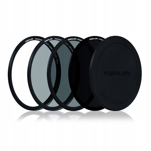Zestaw filtrów MARUMI Magnetic Slim Basic Kit 77 mm
