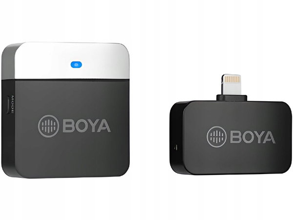 Mikrofon bezprzewodowy BOYA BY-M1LV-D iOS Lighting