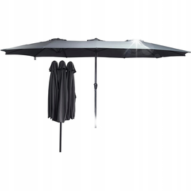 Parasol ogrodowy SASKA GARDEN 1065076 Szary