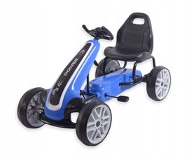 Gokart na pedały MILLY MALLY Power Niebieski