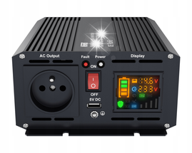 Przetwornica napięcia Newell z czystą sinusoidą - 12 V / 230 V, 500 W