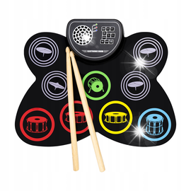 Perkusja elektroniczna MUSICMATE MM-DRM15 PLAY N ROLL