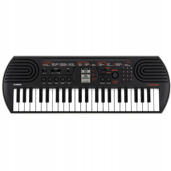 Keyboard dla dzieci CASIO MU SA-81 Czarny