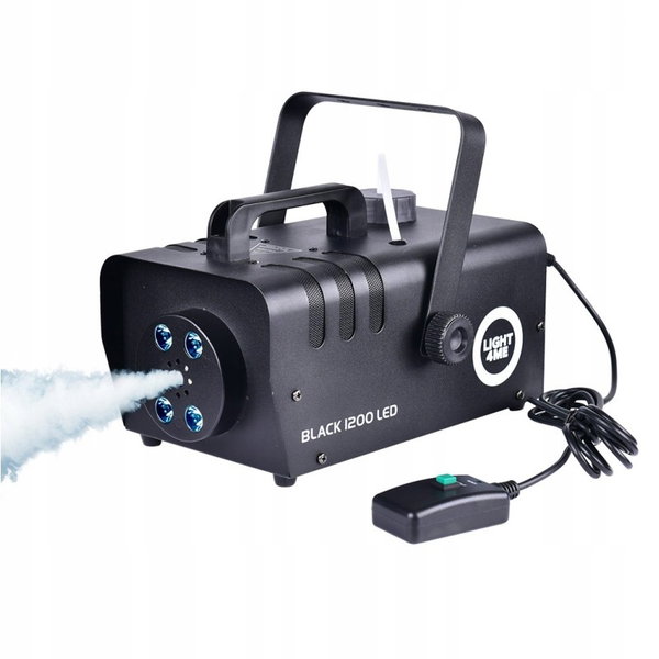 Wytwornica dymu LIGHT4ME Black 1200 LED