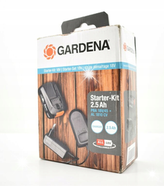 Zestaw GARDENA Ładowarka AL1810 CV + akumulator 18V 2.5Ah 14910-20
