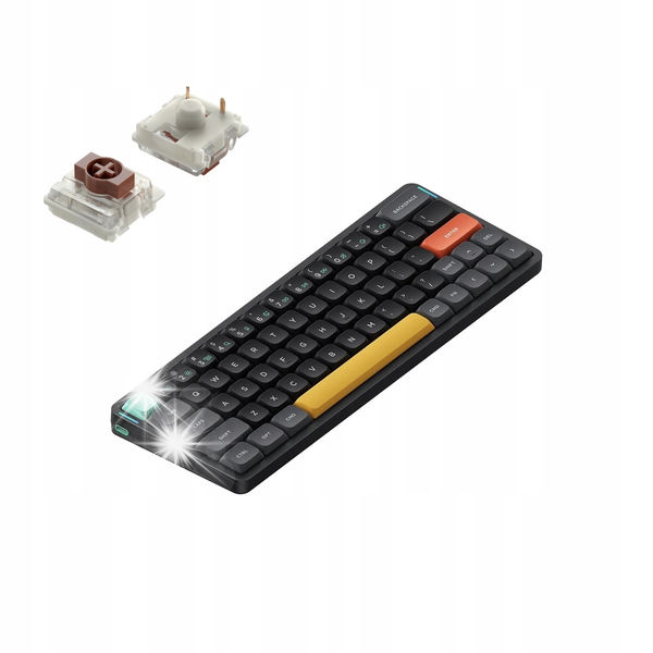Klawiatura NUPHY Air60 V2 Basalt Black Brown 2.0