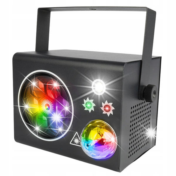 Multiefekt LED LIGHT4ME Party Box V2 Efekt Disco Laser