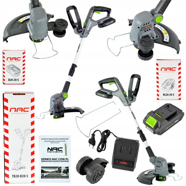 Podkaszarka akumulatorowa NAC TB20-B20-S
