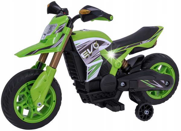 Motorek elektryczny EVO Motor Venom Zielony