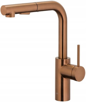 Bateria KFA ARMATURA Duero Basic 6623-110-34 Miedź szczotkowana
