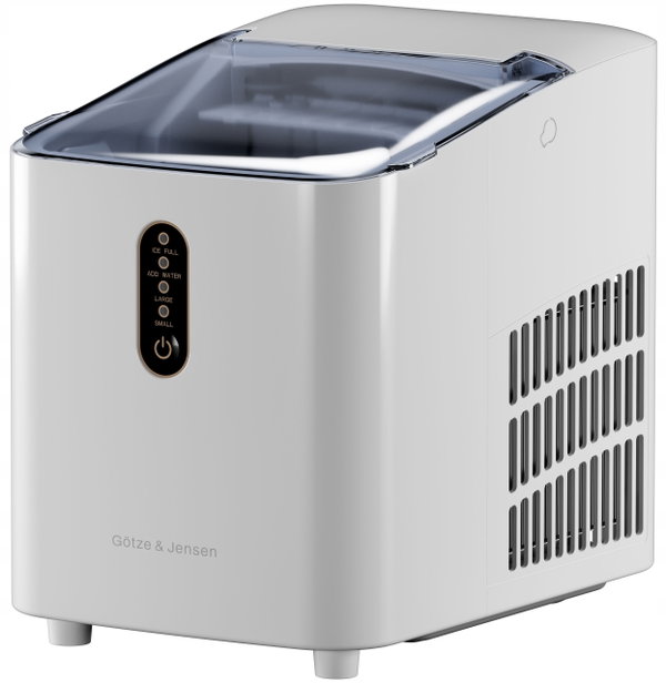 Kostkarka do lodu GOTZE & JENSEN IM500W Biała 120 W 1 L