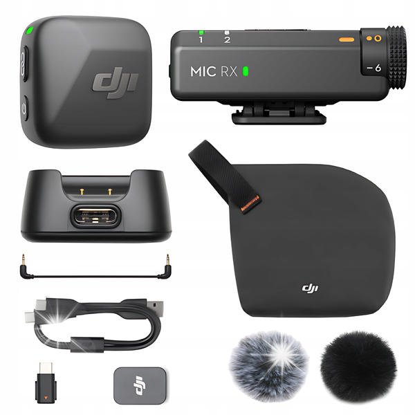 System bezprzewodowy DJI Mic Mini (1 TX + 1 RX)