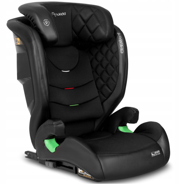 Fotelik samochodowy NUKIDO Louis i-Size (15-36 kg) Czarny