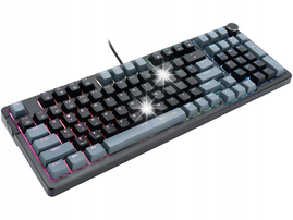 Klawiatura MAD DOG GK960K Gateron Pro Red Czarny