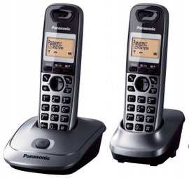 Zestaw telefonów bezprzewodowych PANASONIC KX-TG2512PDM