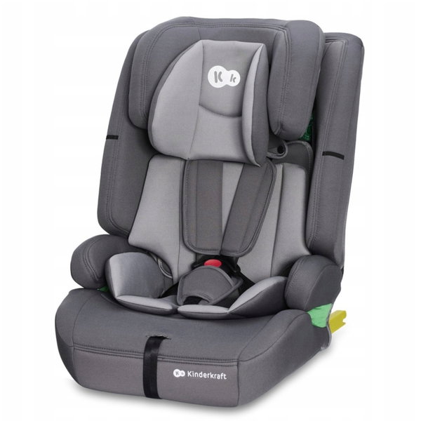 Fotelik samochodowy KINDERKRAFT Safety Fix 2 i-Size (9-36 kg) Szary