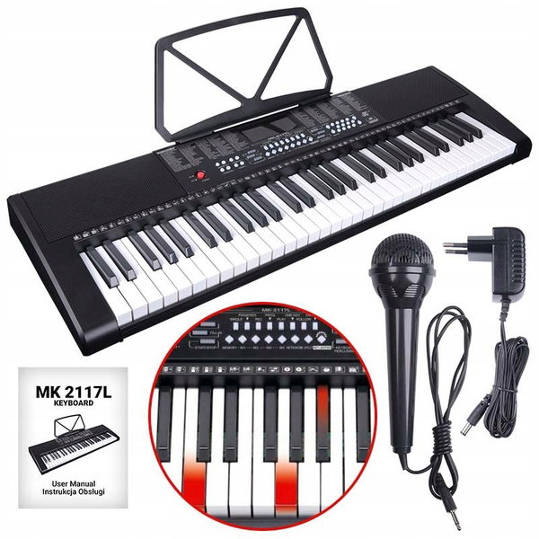 Keyboard MK 2117L Czarny