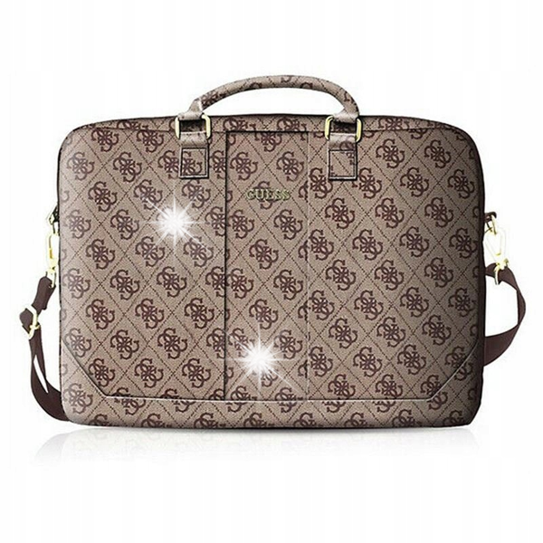 Torba na laptopa GUESS GUCB154GB 15 cali Brązowy