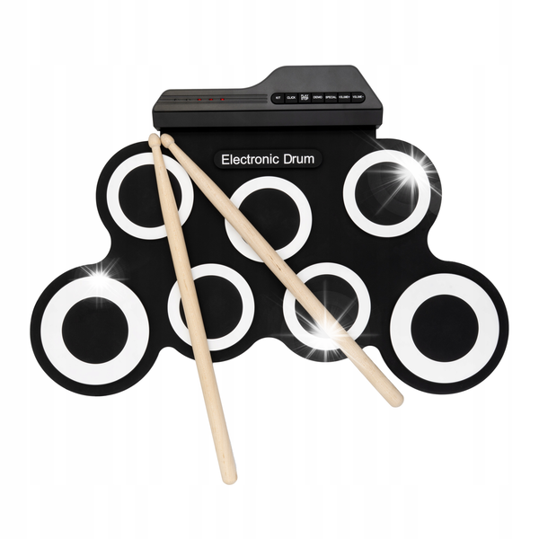 Perkusja elektroniczna MUSICMATE MM-DRM10 ROLLDRUM