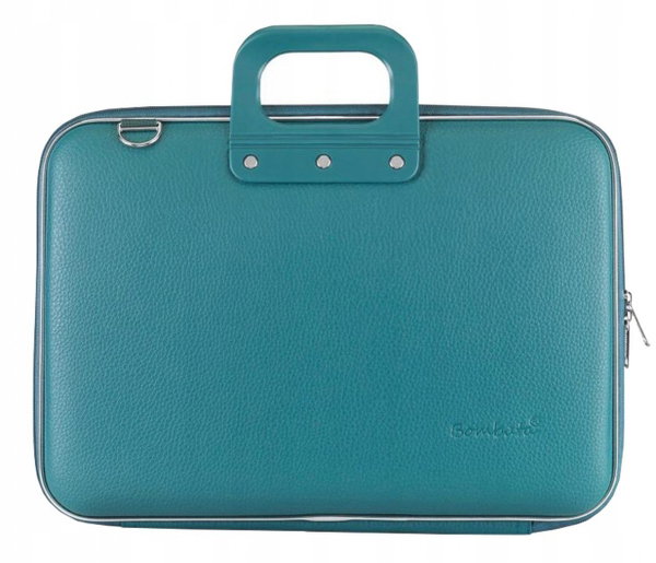 Torba na laptopa BOMBATA Classic 15-16 cali Turkusowy