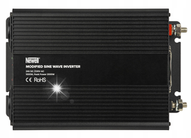 PRZETWORNICA NAPIĘCIA NEWELL Z MODYFIKOWANĄ SINUSOIDĄ 24V 230V, 1000W