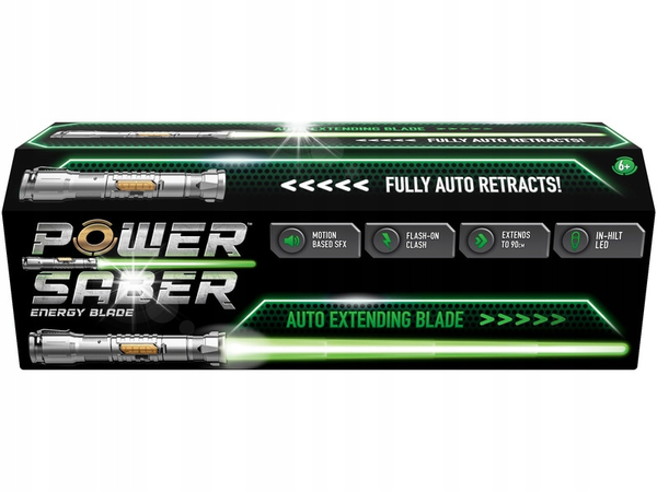 Miecz świetlny POWER SABER Zielony