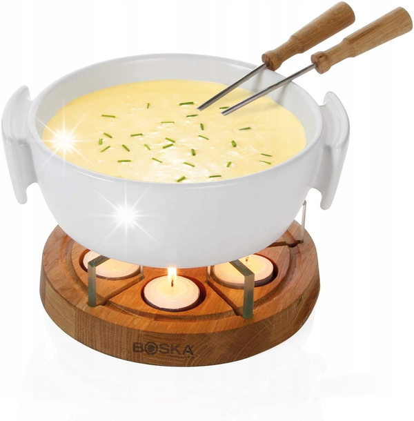 Zestaw do fondue BOSKA Twinkle Biały