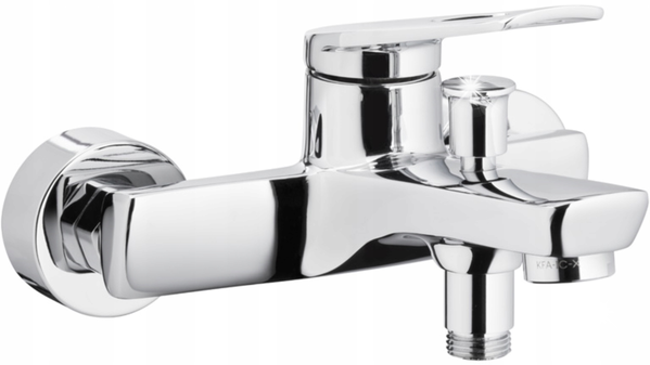 Bateria wannowa natynkowa KFA ARMATURA Amazonit 4624-010-00 Chrom