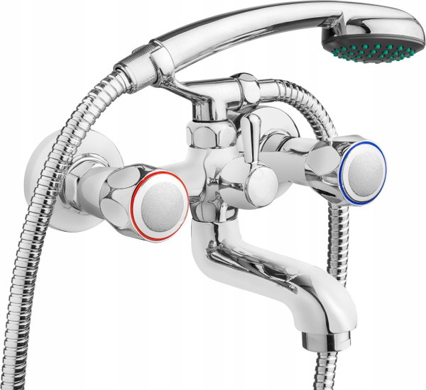 Bateria wannowa natynkowa DEANTE Neo Teno BON 011D Chrom