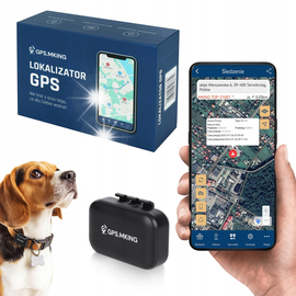 Lokalizator GPS dla psa i kota MKING MK059 4G