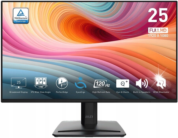 MONITOR LED MSI PRO MP252 E2 FHD IPS 120HZ