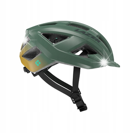 Kask rowerowy LAZER Cerro KinetiCore Żółto-zielony MTB (rozmiar L)