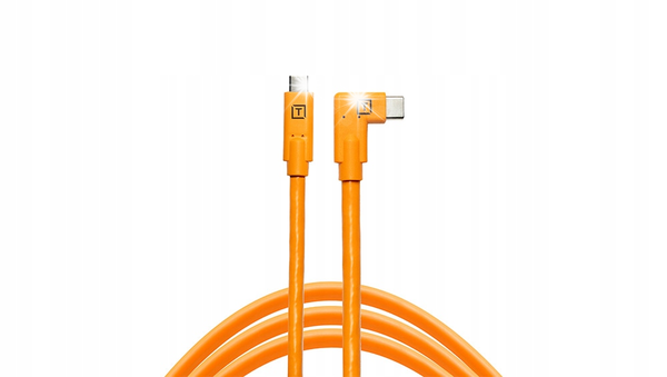 Kabel do tetheringu USB-C - USB-C TETHER TOOLS TetherPro Right Angle 4.6m