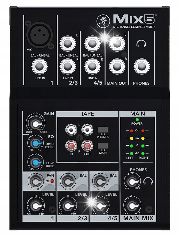 Mikser audio MACKIE Mix5