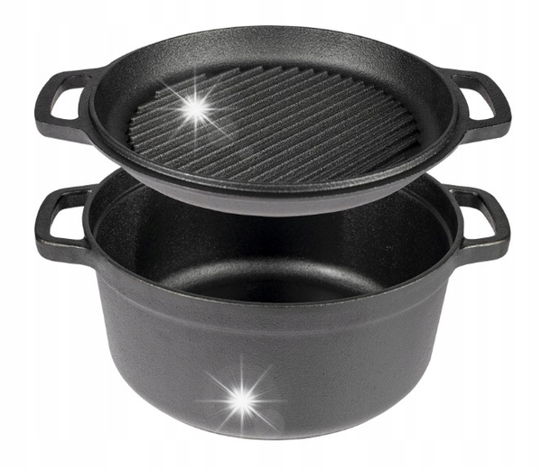 Garnek z patelnią BROWIN 330528