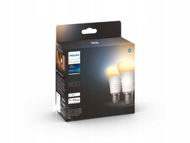 Inteligentna żarówka LED PHILIPS HUE 212612 6W E27 Bluetooth, ZigBee 2 szt